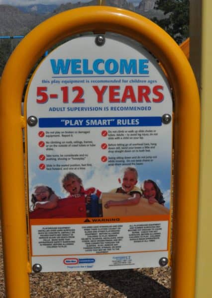 playground rules ages 5 to 12 McDonald Park Tucson | Park Profile: McDonald Park