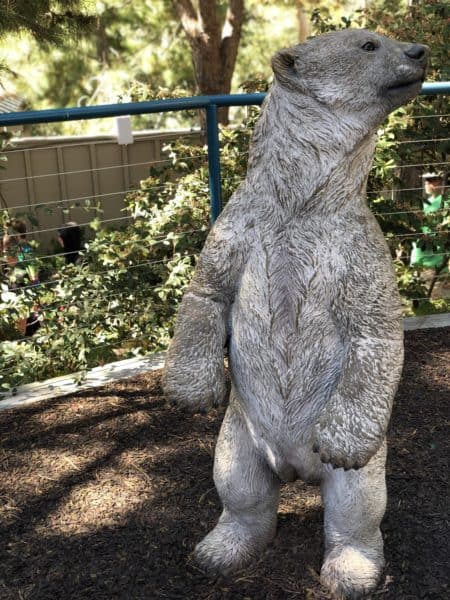 baby polar pear sculpture San Diego Zoo | ROAD TRIP: Tucson to San Diego