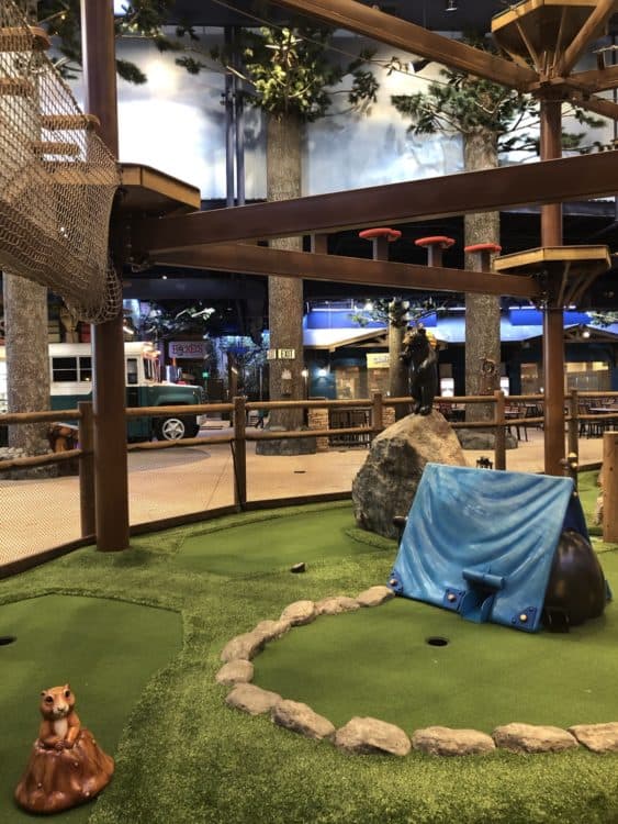 Mini Golf and Ropes Course Great Wolf Lodge Arizona