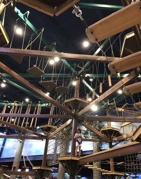adventure ropes course Great Wolf Lodge Arizona