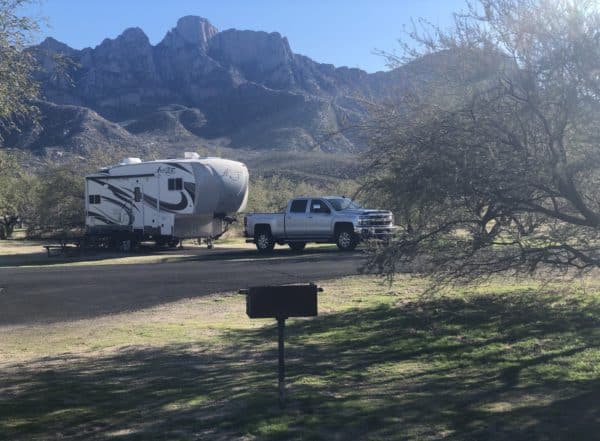 RV camping trailer truck Catalina State Park | Catalina State Park: Hiking & Camping Guide