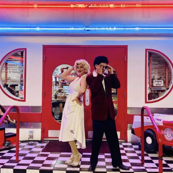 Elvis Marilyn Little Anthonys Diner Tucson Date Night | Date Night in Tucson