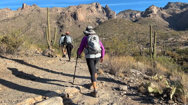 Hikers Pontatoc Trail Tucson Hikers Pontatoc Trail Tucson | Date Night in Tucson