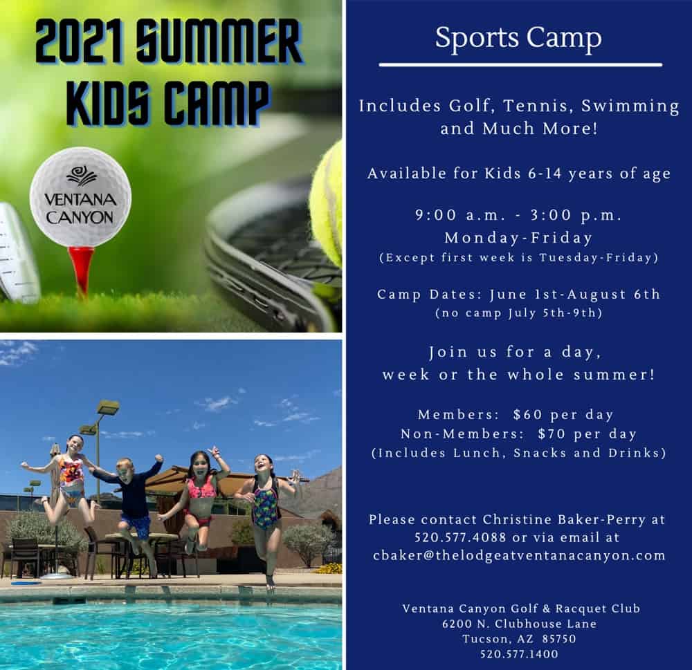 Sports Camps in Tucson Summer 2021 TucsonTopia