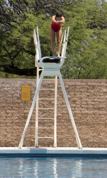 Udall Swimming Pool High Dive Diving Board Tucson | Park Profile: Morris K. Udall Park