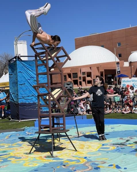 Lindley Lopez Family Circus Balance Chairs Performer Tucson Festival of Books | Tucson Festival of Books - Tickets, Parking, Tips