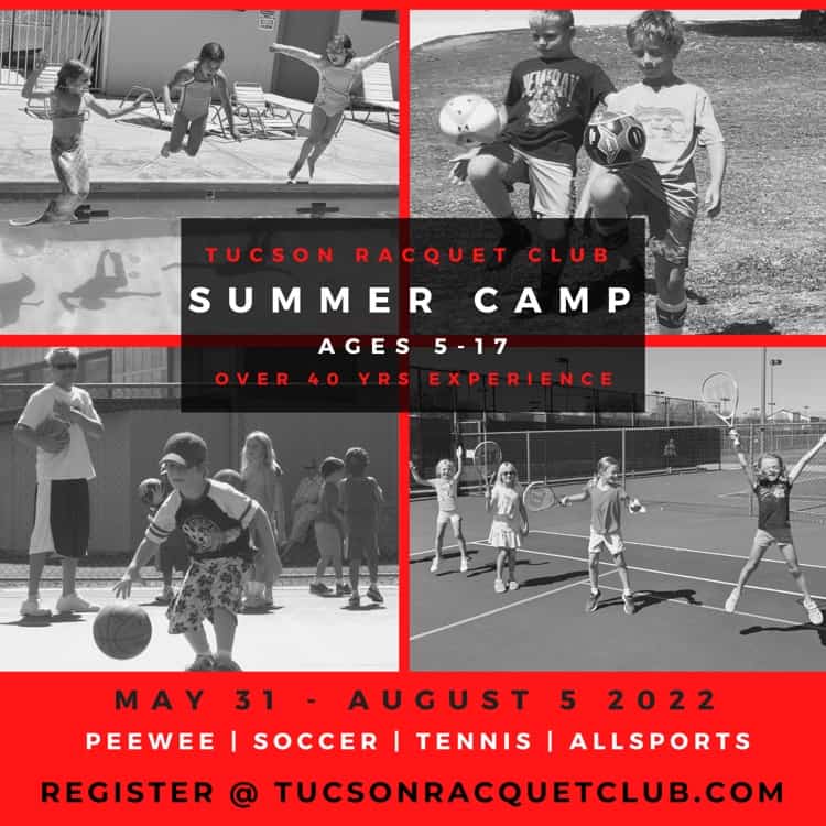 Tucson Racquet Club Summer Camps Sports | Camps for Teens in Tucson - Summer 2024
