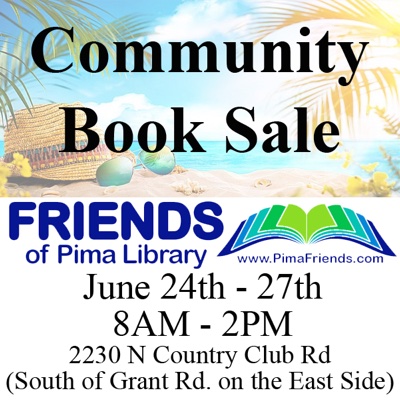 Book Sale June Friends Pima County Public Library