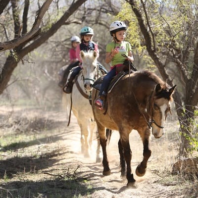 Tanque Verde Ranch horseback riding kids newsletter