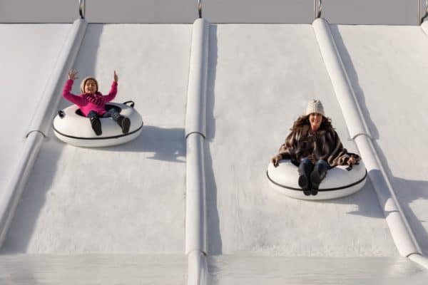 Mother Daughter Tubing Fairmont Scottsdale Princess Christmas | Christmas at the Princess - A Magical Scottsdale Getaway!