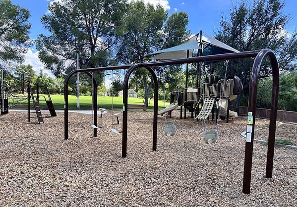 Swings Playground Wilshire Heights Park Tucson | Park Profile: Wilshire Heights Park