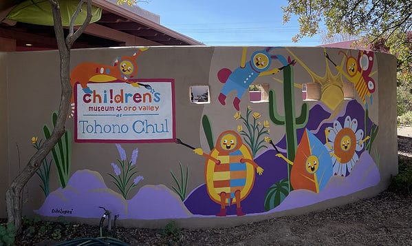 Childrens Museum Oro Valley at Tohono Chul Mural | Guide to Tohono Chul (Gardens, Galleries, Bistro)