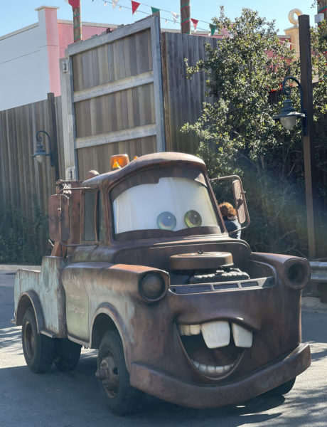 Mater Cars Character Disney California Adventure Park | ROAD TRIP: Tucson to Disneyland