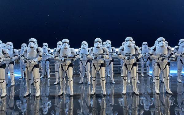 Star Wars Rise of the Resistance Storm Troopers Disneyland Park | ROAD TRIP: Tucson to Disneyland