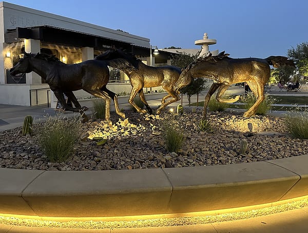 Running Stallions Art Old Town Scottsdale | Road Trip Guide: Tucson to Scottsdale