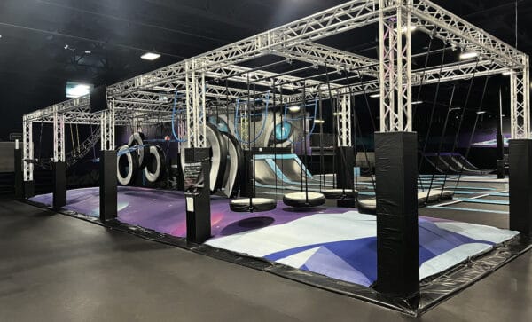 Ninja Course Jumping Cholla Trampoline Park Tucson