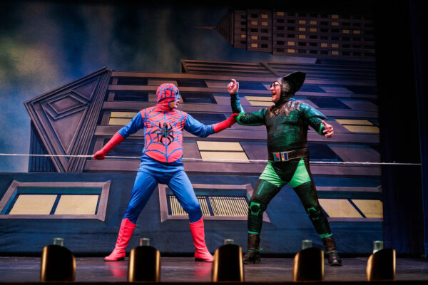 Spider Guy vs Green Gremlin Gaslight Theatre Tucson | The Gaslight Theatre - Tucson's Only Dinner Theatre Experience!
