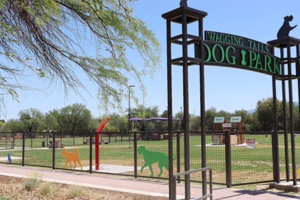 Entrance to Wagging Tails Dog Park Lincoln Regional Park Tucson | Park Profile: Lincoln Regional Park