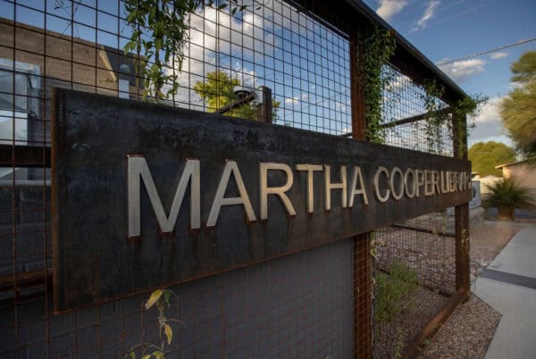 Martha Cooper Library Metal Sign Tucson | Martha Cooper Library Guide (with Photos & Amenities)