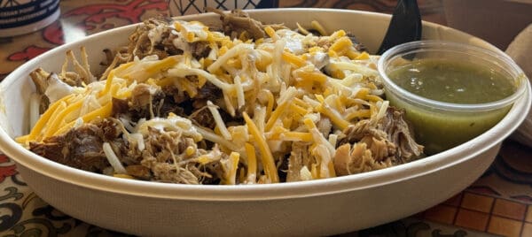 Burrito Bowl Mexican Meal Deal Knotts Berry Farm | Road Trip: Tucson to Knott's Berry Farm