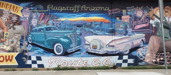 Flagstaff Arizona Mural Route 66 | Road Trip Guide: Tucson to Flagstaff