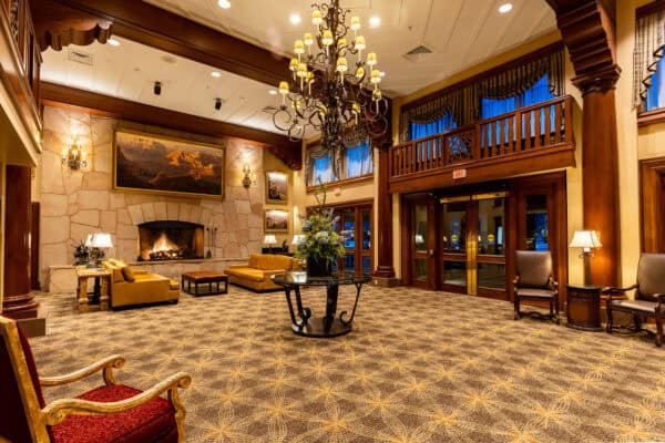 Grand Canyon Railway Hotel Lobby Williams Arizona | ROAD TRIP: Tucson to Grand Canyon Railway