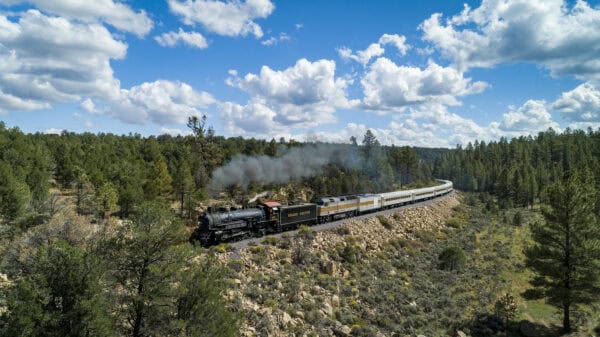 Grand Canyon Railway Passenger Train Arizona | ROAD TRIP: Tucson to Grand Canyon Railway