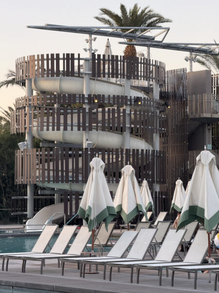 Lounge Chairs Waterslide Grand Hyatt Scottsdale Resort Arizona | Resort Report: Grand Hyatt Scottsdale Resort