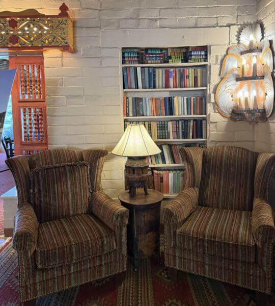Armchairs Southwest Reading Nook Rancho de los Caballeros | Rancho de los Caballeros: Luxurious, All-Inclusive Guest Ranch Resort in Wickenburg, Arizona