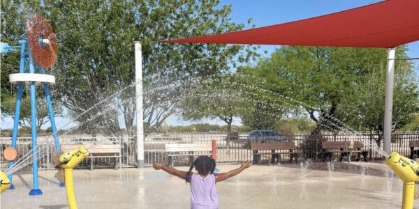 Heritage Splash Pad at Gladden Farms Community Park Marana | Best Splash Pads in Tucson