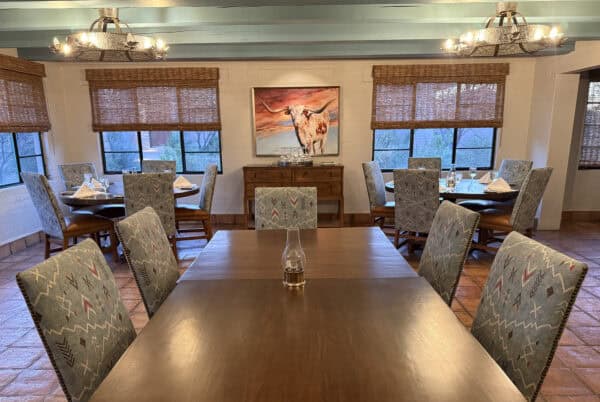 Main Dining Room Dinner Rancho de los Caballeros | Rancho de los Caballeros: Luxurious, All-Inclusive Guest Ranch Resort in Wickenburg, Arizona