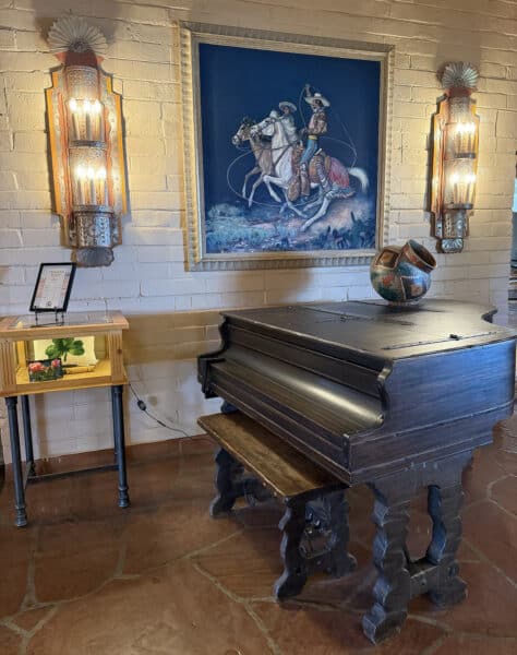 Piano Lobby Southwestern Rancho de los Caballeros | Rancho de los Caballeros: Luxurious, All-Inclusive Guest Ranch Resort in Wickenburg, Arizona