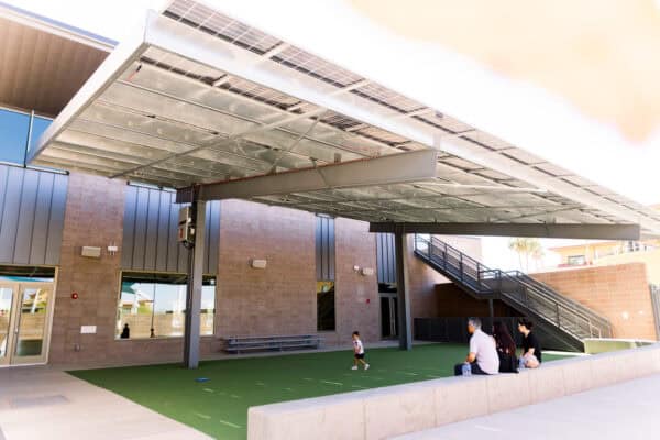 Green space outside Marana Aquatic Recreation Center MARC | Marana Aquatic & Recreation Center (MARC) - Marana's New Family-Friendly Rec Center!