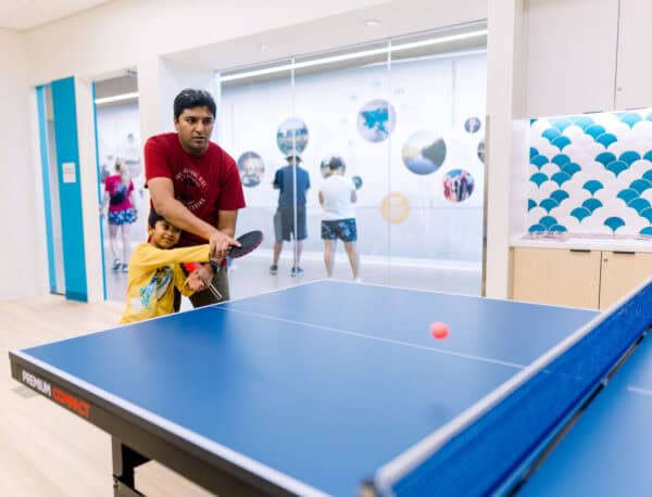 Ping Pong Father Son Marana Aquatic Recreation Center MARC | Marana Aquatic & Recreation Center (MARC) - Marana's New Family-Friendly Rec Center!