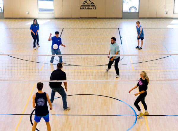 Teens Adults Volleyball Indoor Marana Aquatic Recreation Center MARC | Marana Aquatic & Recreation Center (MARC) - Marana's New Family-Friendly Rec Center!
