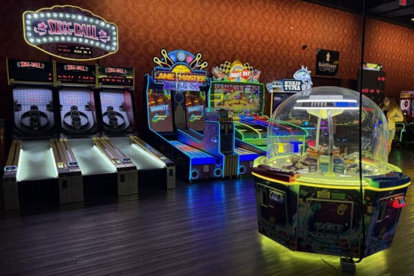 Ticket Dome Lane Master Skee Ball Roadies Arcade Tucson | Roadies Guide - Lanes, Games, Gastropub!