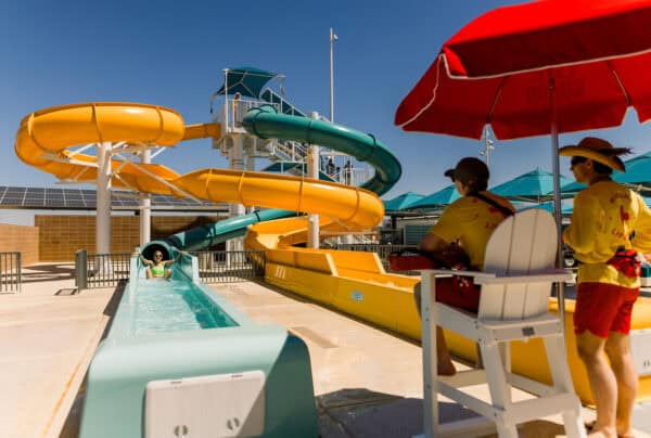 Water Slides Marana Aquatic Recreation Center MARC Arizona