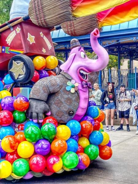 Better Together Pixar Parade Inside Out Bing Bong Float | Disneyland's 70th Anniversary - New Shows, Fun Rides, and Delectable Treats