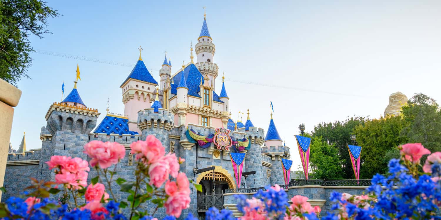 Sleeping Beauty Castle 70th Celebration Disneyland 1 | Disneyland's 70th Anniversary - New Shows, Fun Rides, and Delectable Treats