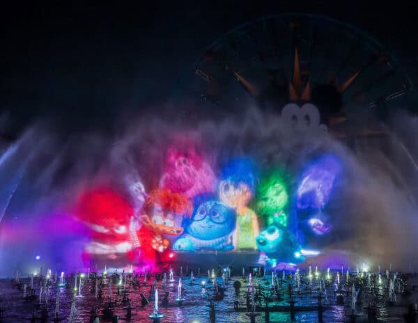 World Color Emotions Joy Disneyland Water | Disneyland's 70th Anniversary - New Shows, Fun Rides, and Delectable Treats