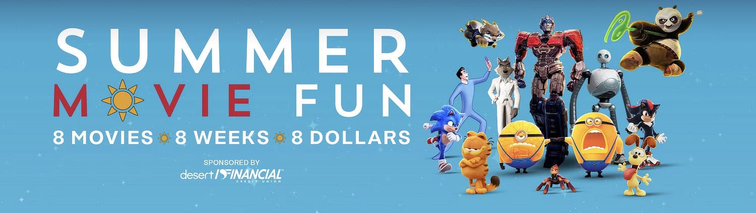 Harkins Summer Movie Fun Tucson | Free/Cheap Summer Movies in Tucson 2025