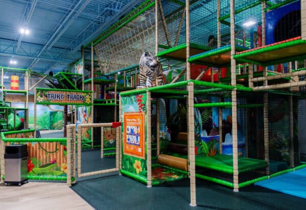 Trike Track Indoor Playground Lava Island Tucson Preschool | Lava Island (indoor themed playground) - Coming to Tucson This Fall!