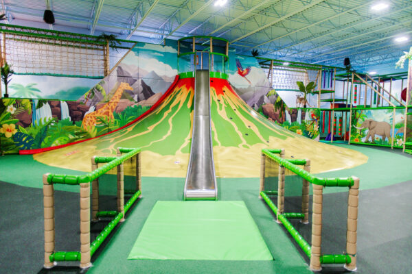 Volcano Slide Lava Island Indoor Playground Tucson | Lava Island (indoor themed playground) - Coming to Tucson This Fall!
