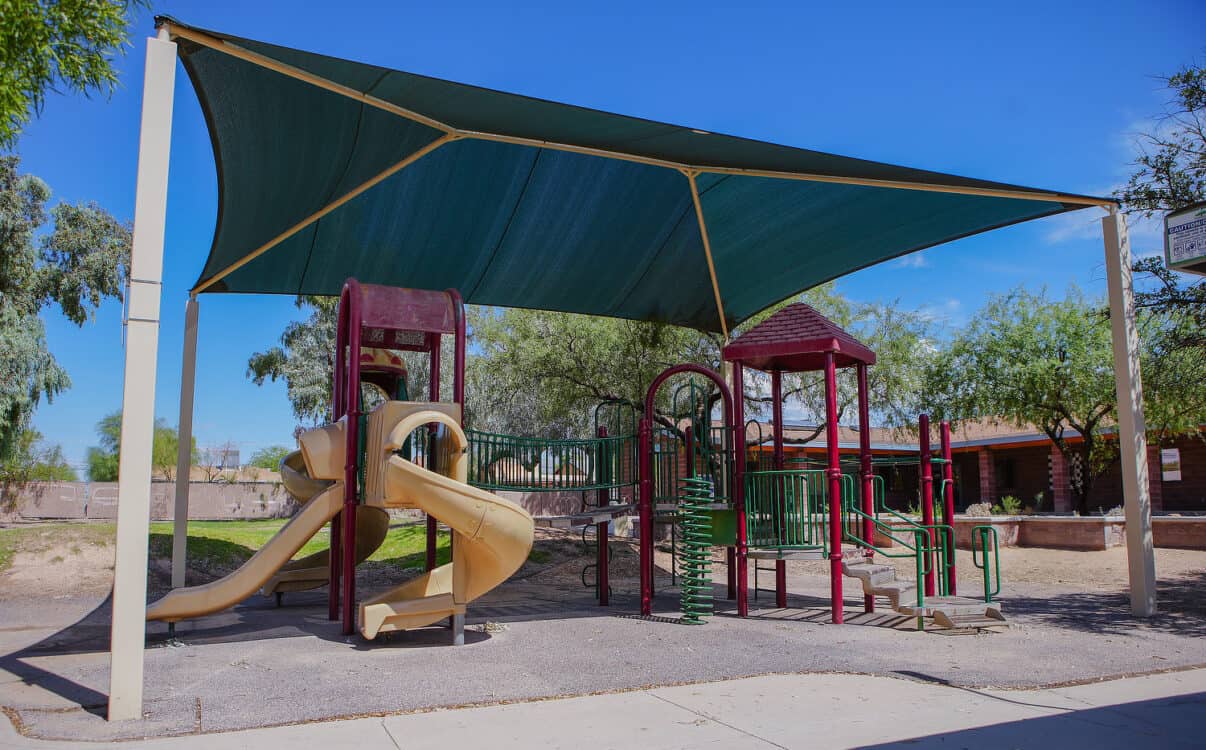 Covered Playground Balboa Heights Park Tucson | Park Profile: Balboa Heights Park