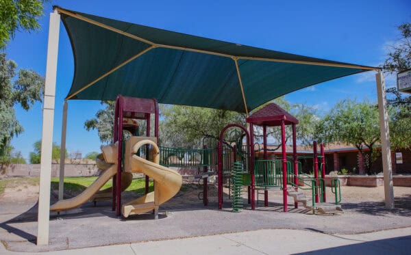 Covered Playground Balboa Heights Park Tucson | Park Profile: Balboa Heights Park