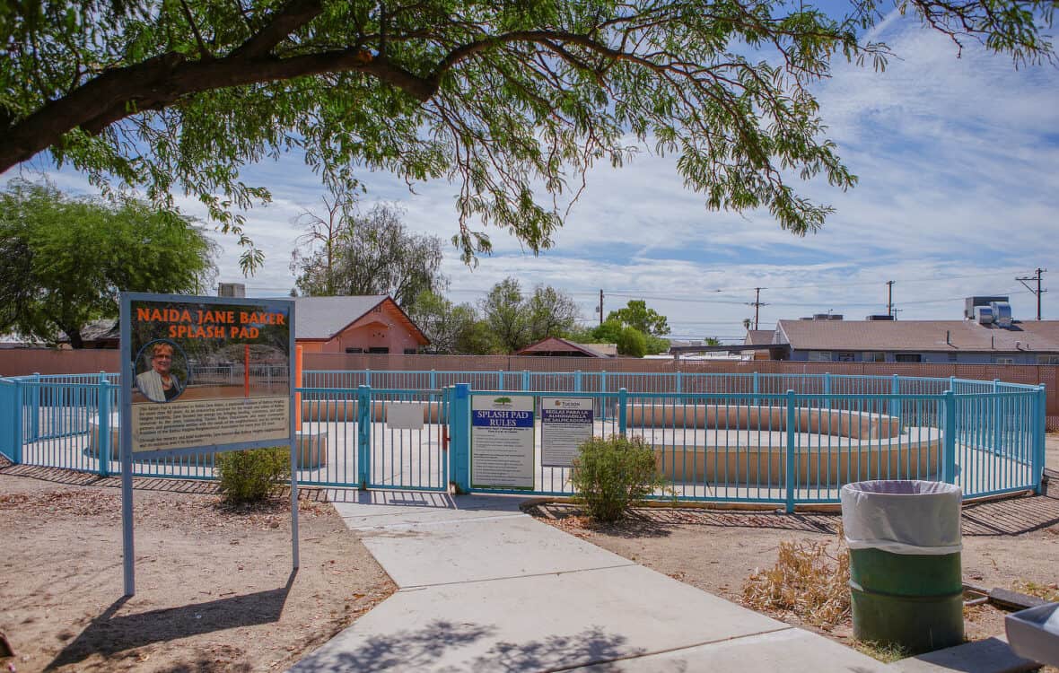 Naida Jane Baker Splash Pad Tucson Balboa Heights Park | Park Profile: Balboa Heights Park