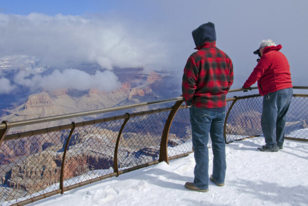 Grand Canyon National Park Clouds Winter | Grand Canyon National Park | Ultimate Guide to Arizona's Iconic Landmark