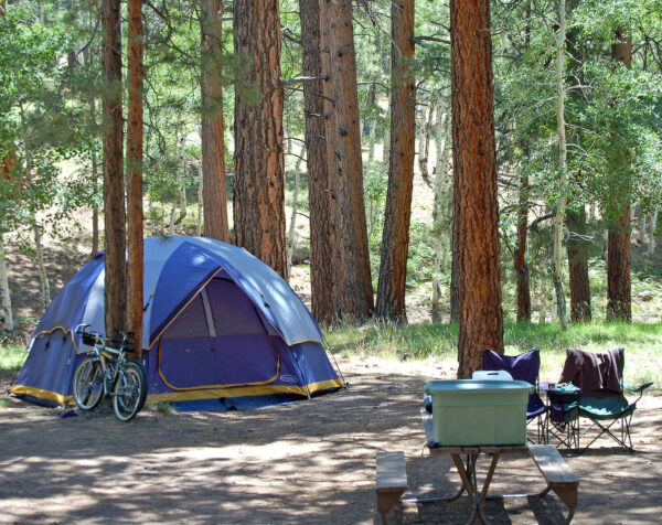 North Rim Campground Tent Bicycle Grand Canyon Arizona | Grand Canyon National Park | Ultimate Guide to Arizona's Iconic Landmark