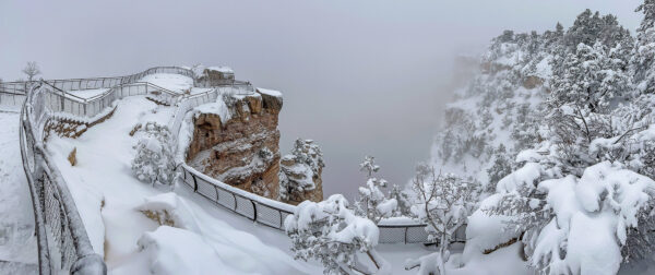 South Rim Mather Point Grand Canyon National Park Winter January | Grand Canyon National Park | Ultimate Guide to Arizona's Iconic Landmark