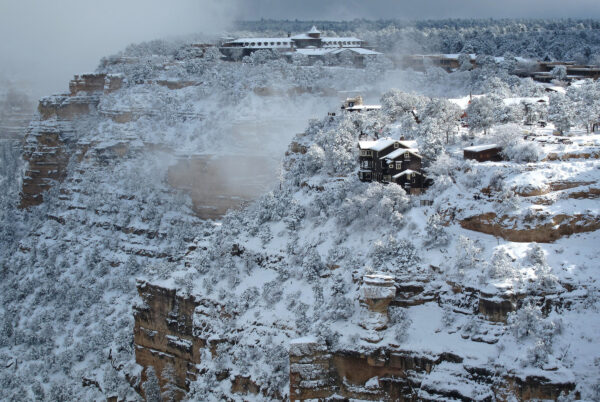 South Rim Village Winter Grand Canyon National Park Arizona | Grand Canyon National Park | Ultimate Guide to Arizona's Iconic Landmark